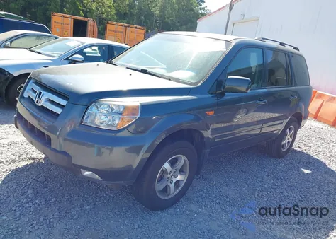 2006 Honda Pilot Ex из США, поврежденный, VIN 5FNYF28446B037101